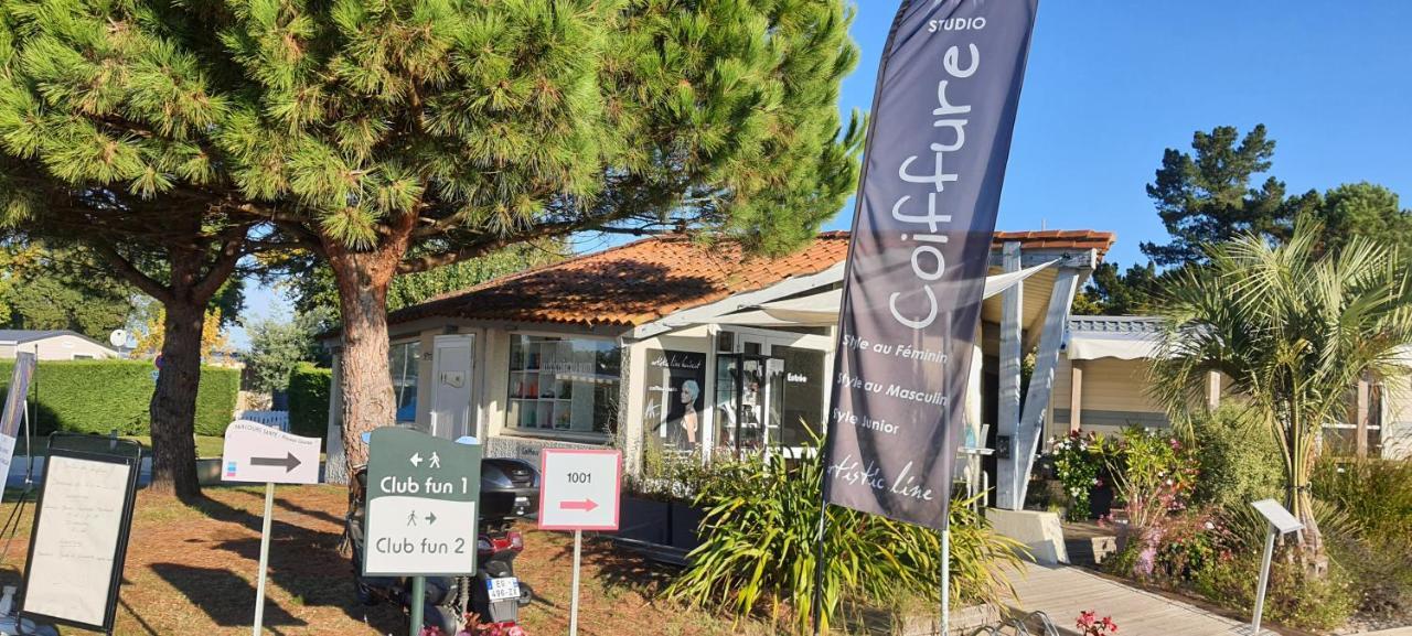Mobilhome 2Ch Climatise-Terrasse Fermee-4 Velos-Camping 4 Etoiles Les Charmettes Les Mathes Zewnętrze zdjęcie