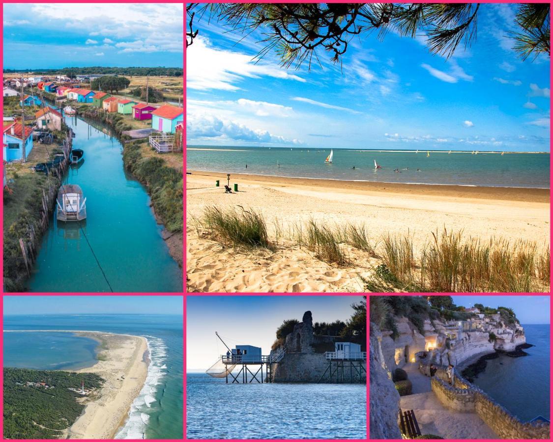 Mobilhome 2Ch Climatise-Terrasse Fermee-4 Velos-Camping 4 Etoiles Les Charmettes Les Mathes Zewnętrze zdjęcie