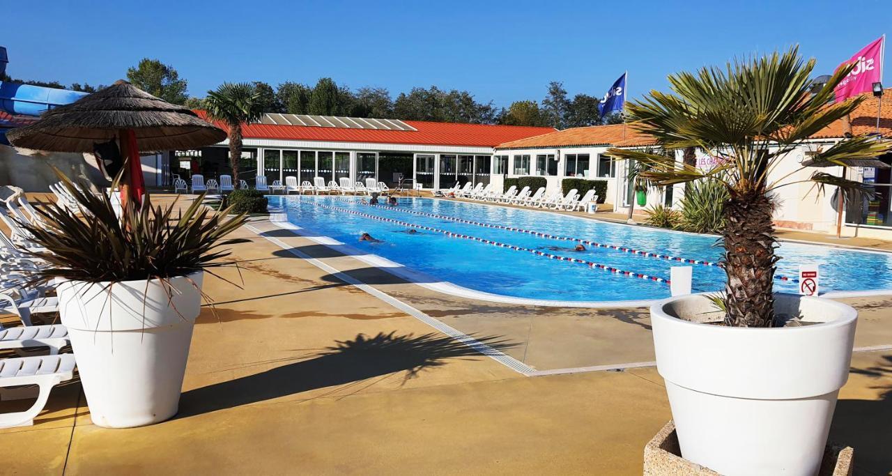 Mobilhome 2Ch Climatise-Terrasse Fermee-4 Velos-Camping 4 Etoiles Les Charmettes Les Mathes Zewnętrze zdjęcie