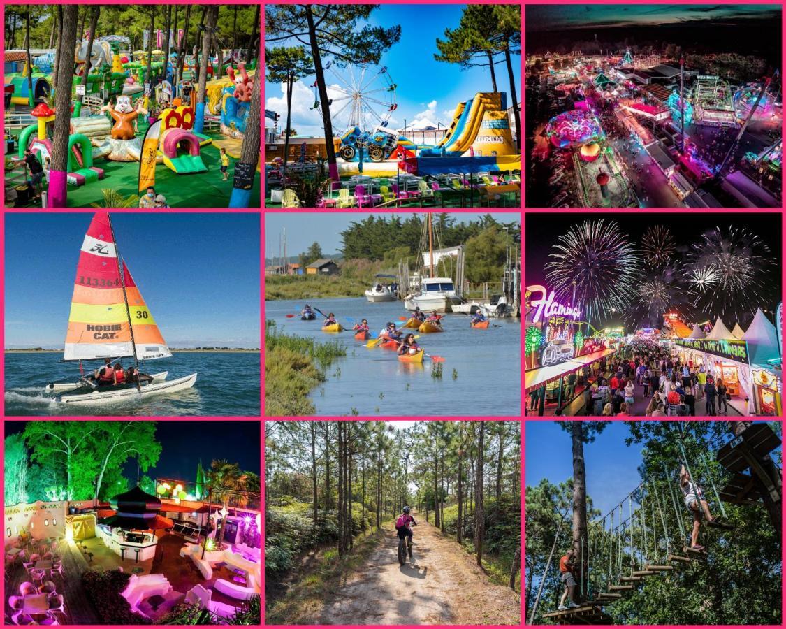 Mobilhome 2Ch Climatise-Terrasse Fermee-4 Velos-Camping 4 Etoiles Les Charmettes Les Mathes Zewnętrze zdjęcie