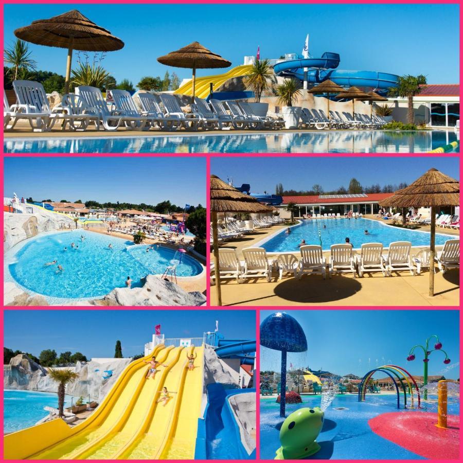 Mobilhome 2Ch Climatise-Terrasse Fermee-4 Velos-Camping 4 Etoiles Les Charmettes Les Mathes Zewnętrze zdjęcie