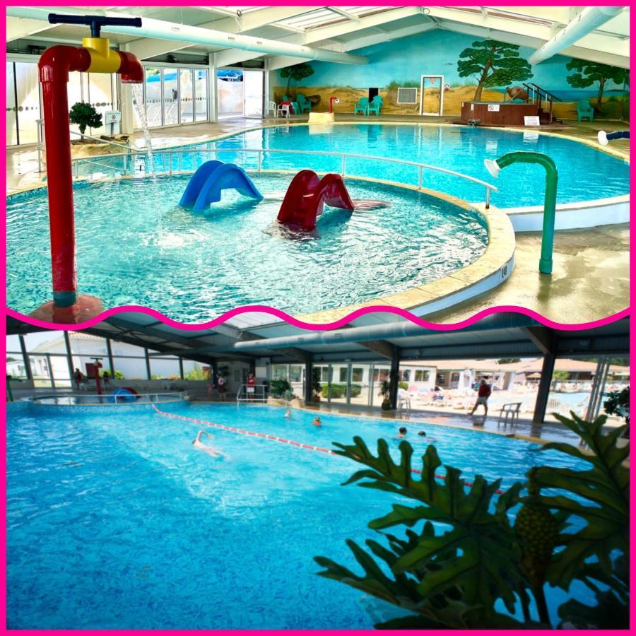 Mobilhome 2Ch Climatise-Terrasse Fermee-4 Velos-Camping 4 Etoiles Les Charmettes Les Mathes Zewnętrze zdjęcie